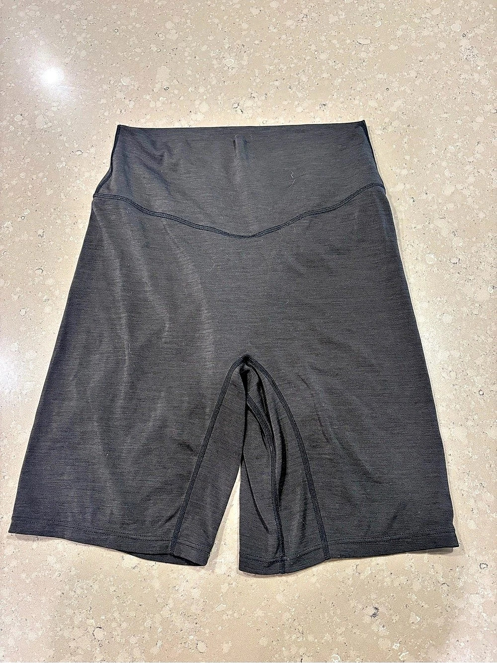 Vitality Heather Grey Gray Bike Shorts